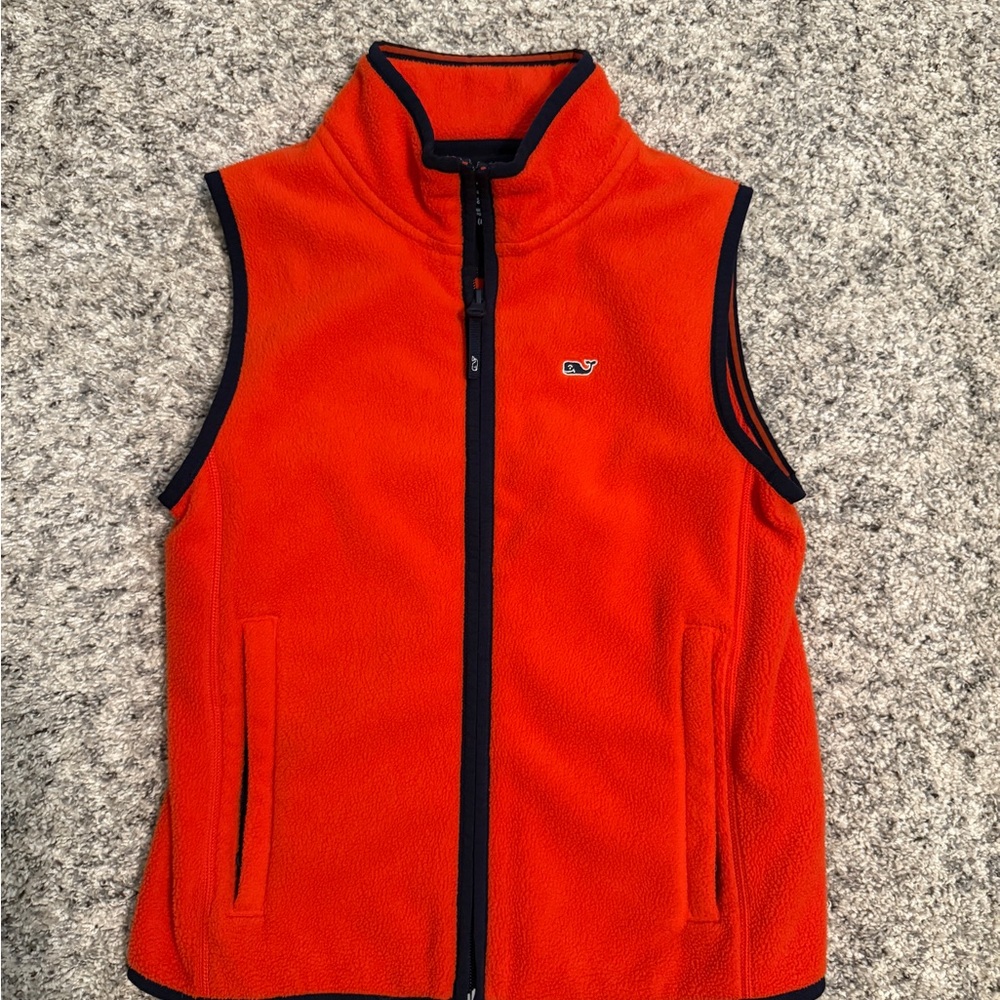 Vineyard Vines Bright Orange Kids Vest